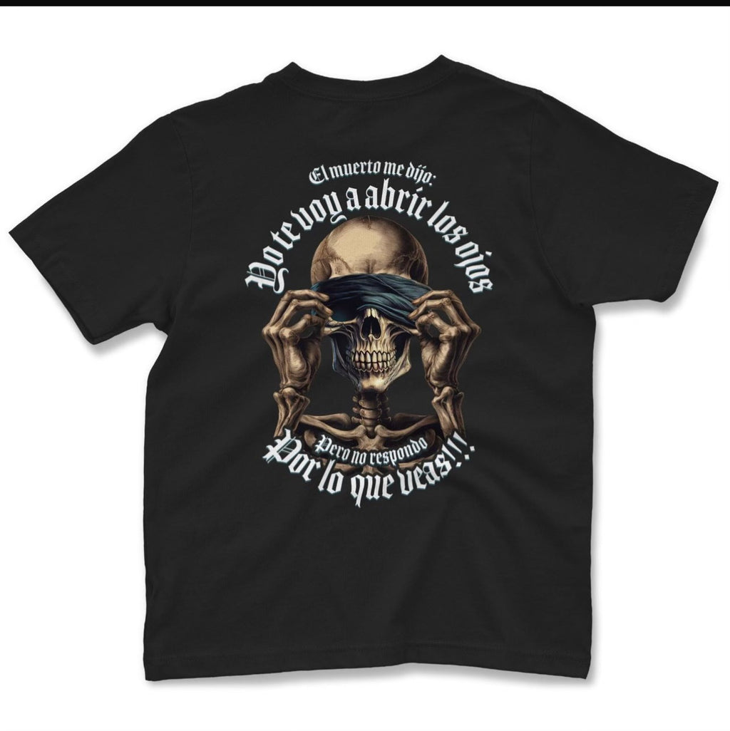 EL muerto me dijo corte Oversize