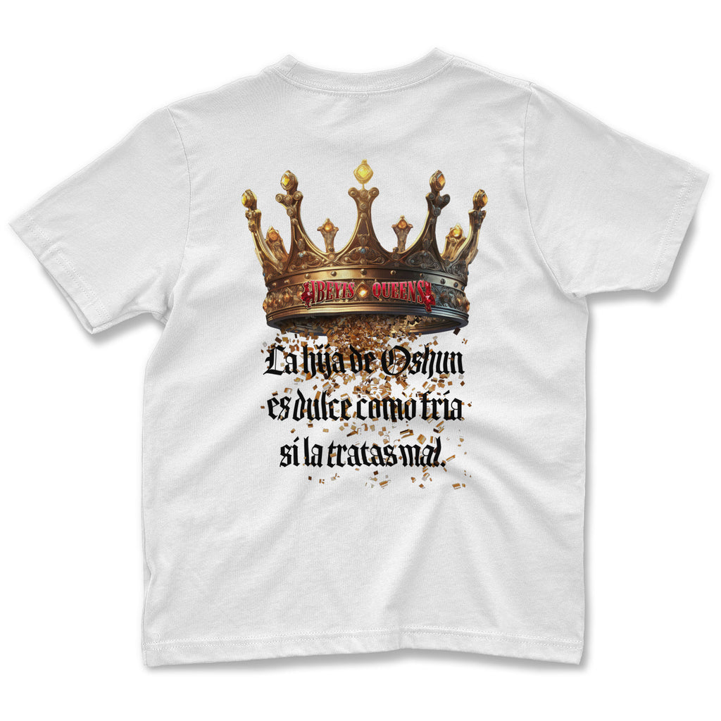 Hijas de oshun oversize corazon miel hielo