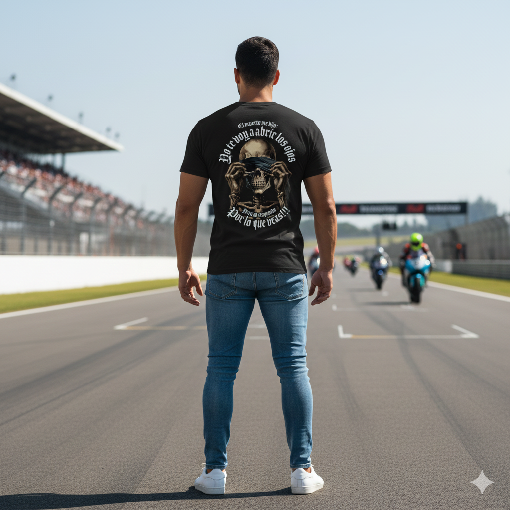 EL muerto me dijo corte Oversize