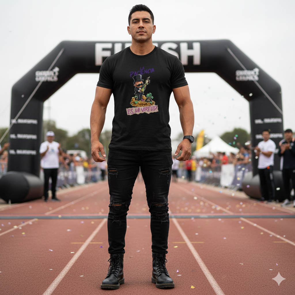 La paciencia es mi virtud corte clasico