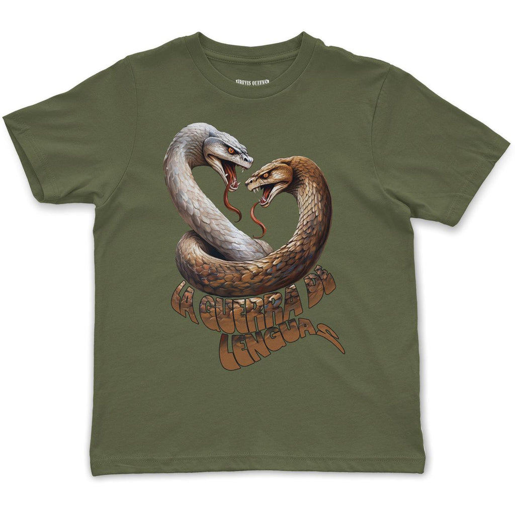 Guerra de lenguas oversize