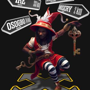 Eleggua caminos oversize