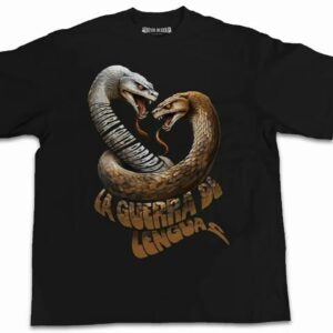 Guerra de lenguas oversize